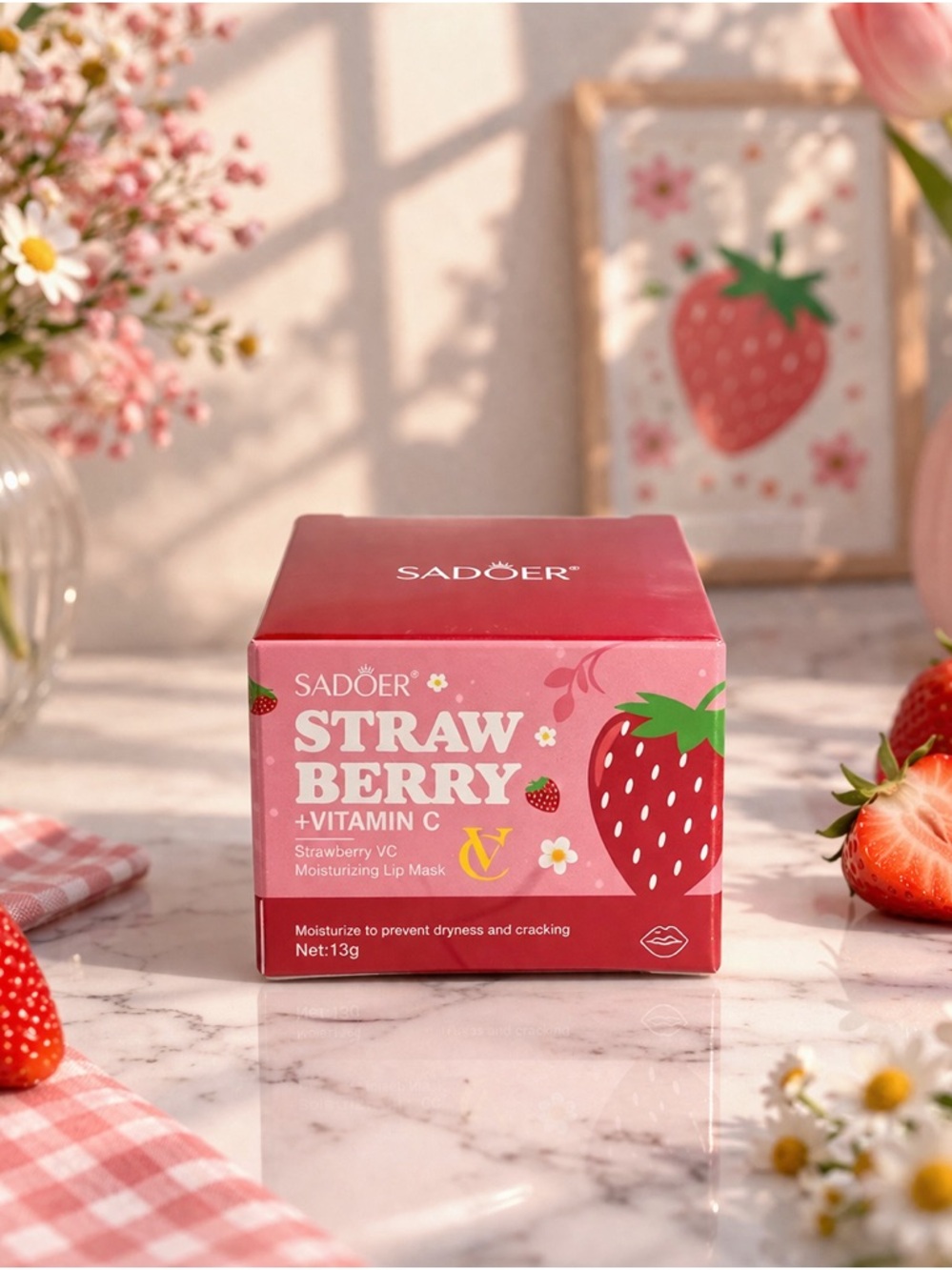 Strawberry Hydrate & Nourishing 3pc Beauty Set - Picture 2 of 4
